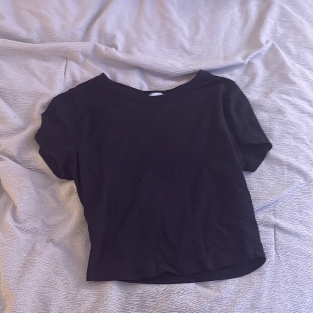 Tilly's Black Crop Top